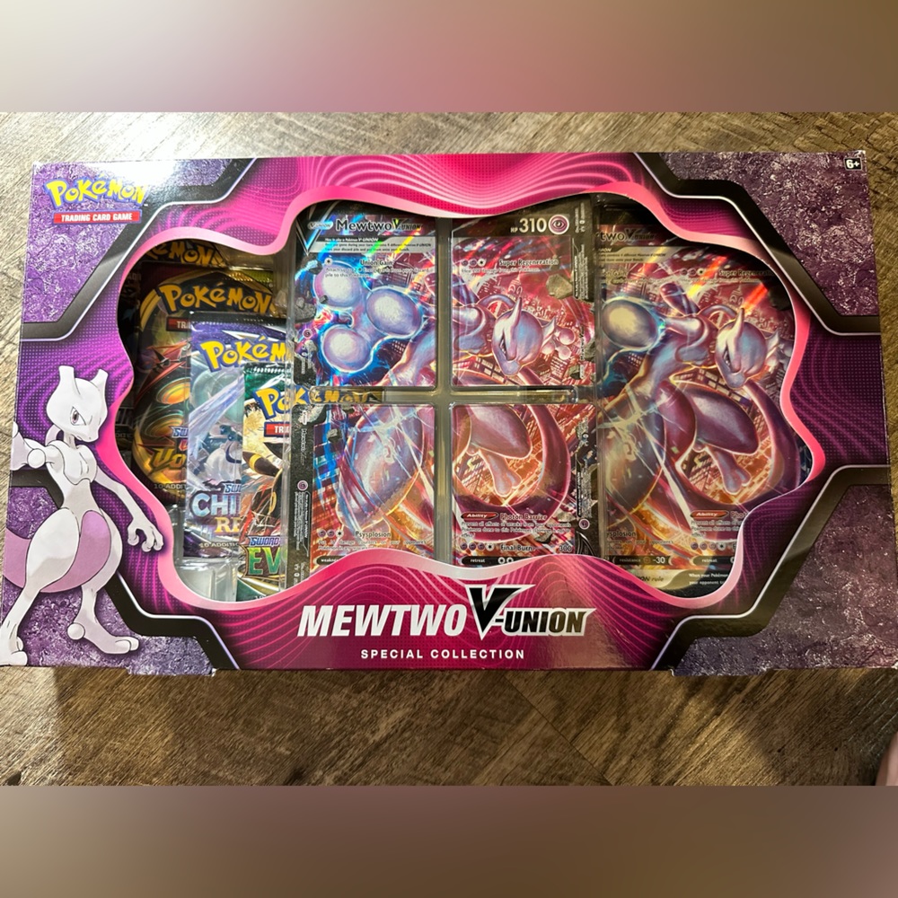 Pokémon Mewtwo V Union Box Set **brand new**